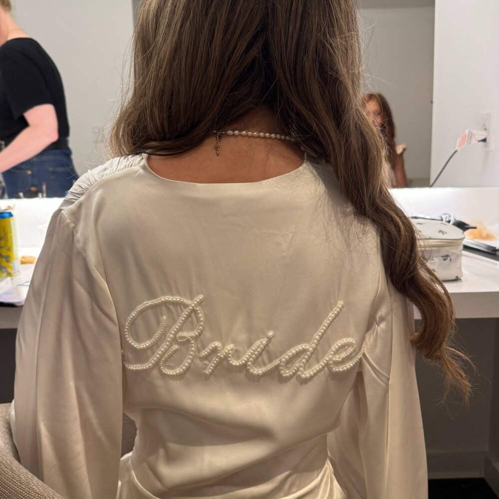 Fleur du Mal Bridal Robe